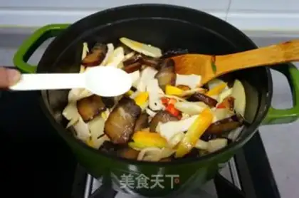 Make Dried pot sour meat step 8