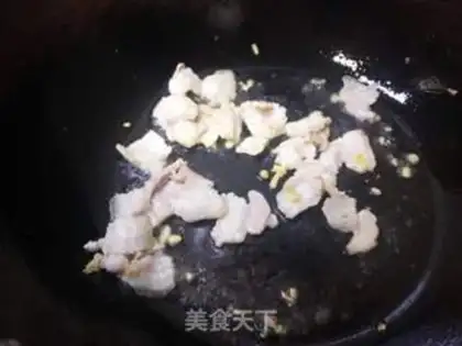 Make ♪ Scrambled meat in the snow step 4