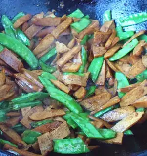 Make Fried fragrance beans step 6