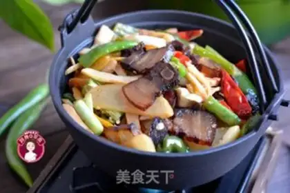 Make Dried pot sour meat step 10