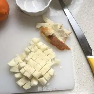 Make Orange toast step 0