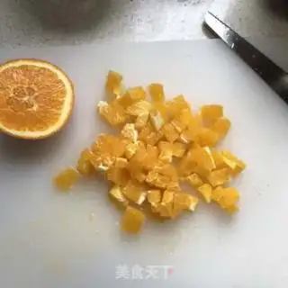 Make Orange toast step 1