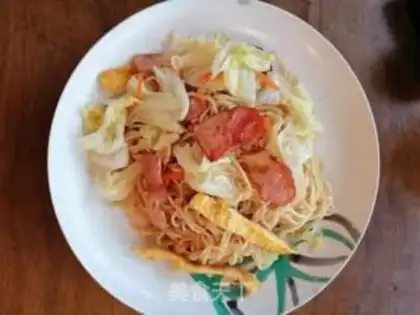 Make Bacon noodles step 6