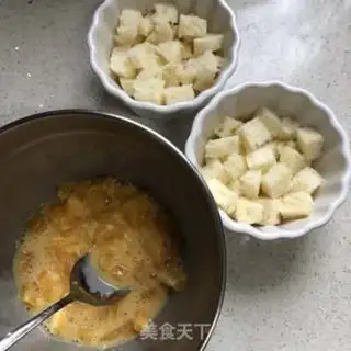 Make Orange toast step 3