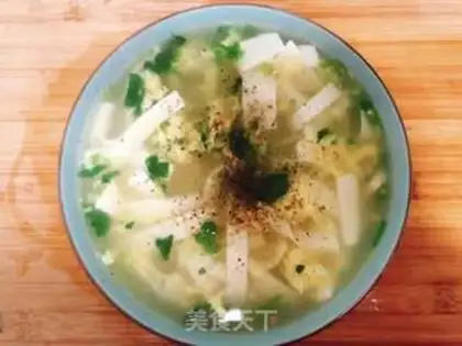 Make Egg tofu soup step 5