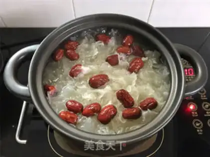 Make A silver spoon of apple date step 2