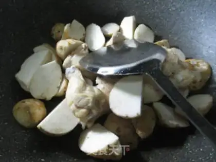 Make The chicken wings burn step 1