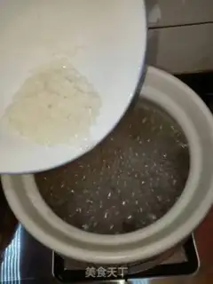 Make Red bean rice porridge step 2