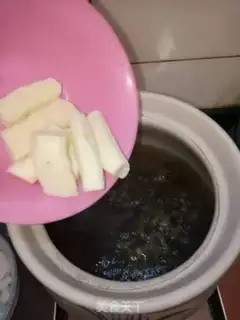 Make Red bean rice porridge step 3