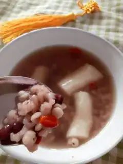 Make Red bean rice porridge step 5