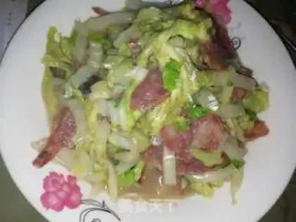 Make Weenie and cabbage step 2