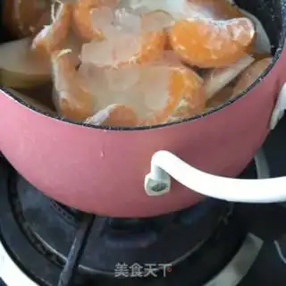 Make Sweet pears, orange sugar step 4