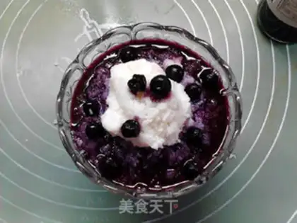 Make Mowder, blueberry juice step 8