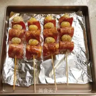 Make Bacon burrito eggs step 3