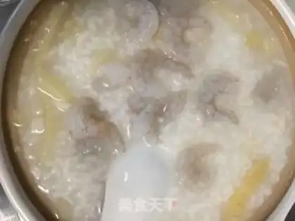 Make Pork porridge step 8