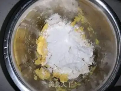 Make Corn pasta pork varnish step 1