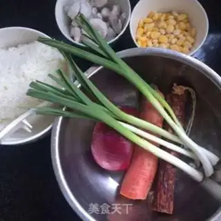 Make Weenie shrimp fried rice step 0