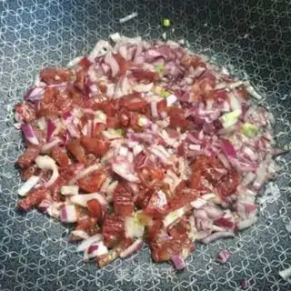 Make Weenie shrimp fried rice step 3