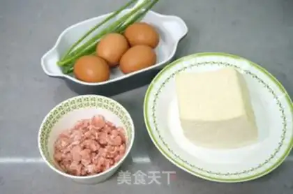Make Meat and tofu step 0