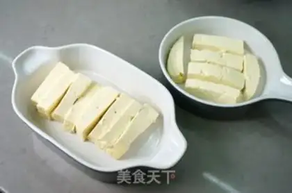 Make Meat and tofu step 1