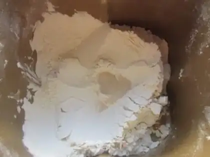 Make All wheat red sugar step 0