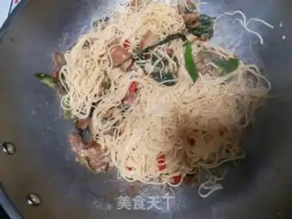 Make Fried noodles step 2