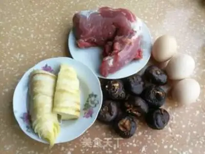 Make Egg dumplings step 0