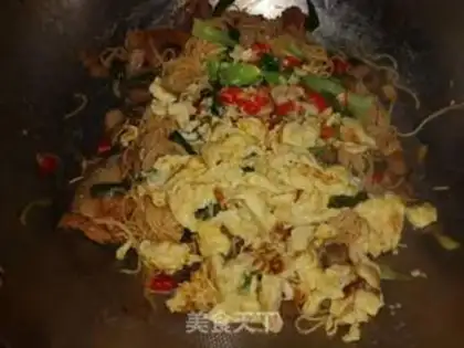 Make Fried noodles step 3