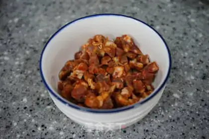 Make Weenie fried rice step 4