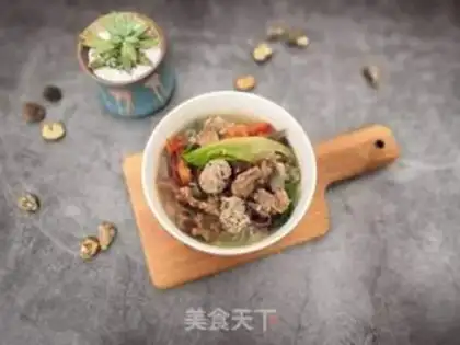 Make Red-tree porridge step 1