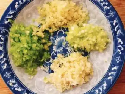 Make Fried powder step 1