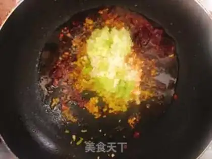 Make Fried powder step 2