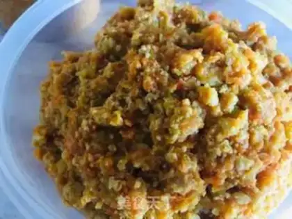 Make Homemade dog chicken mashed step 4
