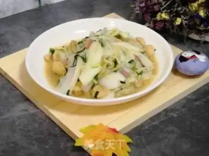 Make Tofu-burned cabbage step 8