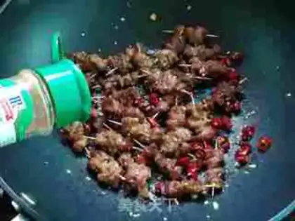 Make Spicy toothpick step 9