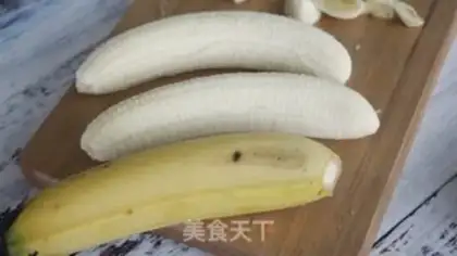 Make Baking banana chips step 1