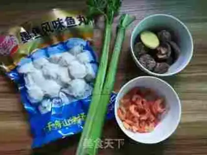Make Sphinx shrimp ricefish balls step 0