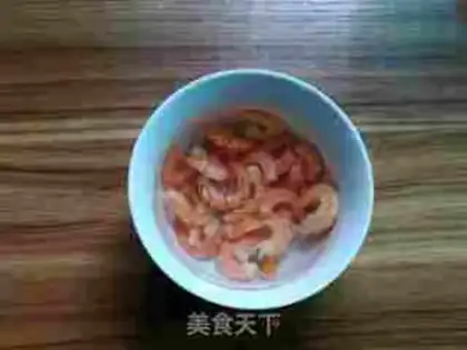 Make Sphinx shrimp ricefish balls step 1