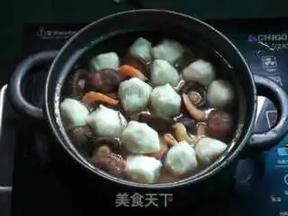 Make Sphinx shrimp ricefish balls step 6