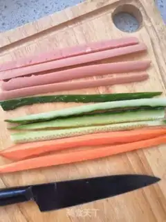 Make Sushi rolls step 0