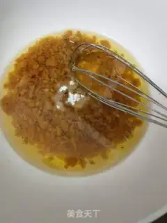 Make Peach sesame cake step 2