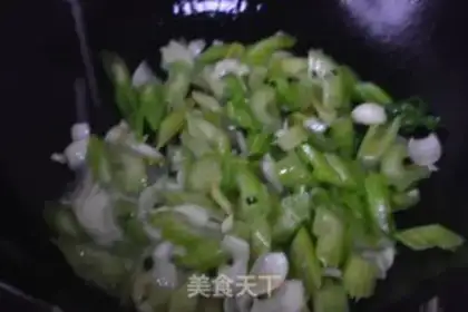 Make The Celery Lily step 6
