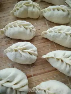 Make Cream powdered dumplings step 10