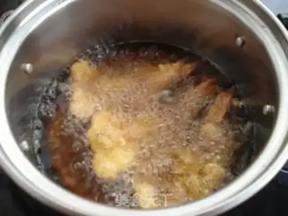 Make Fried phoenix shrimp step 5