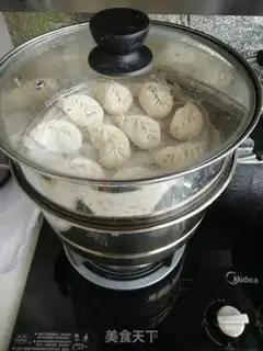 Make Cream powdered dumplings step 12