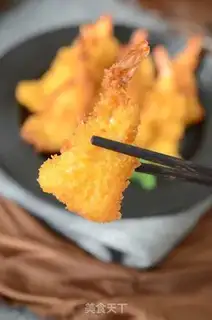 Make Fried phoenix shrimp step 6