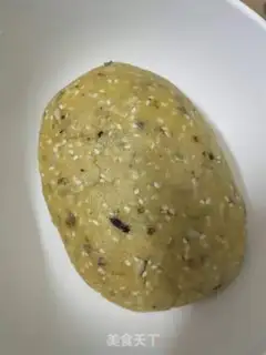 Make Peach sesame cake step 5