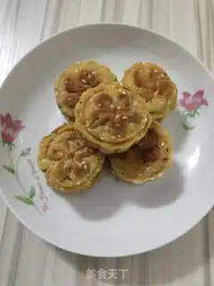 Make Peach sesame cake step 9