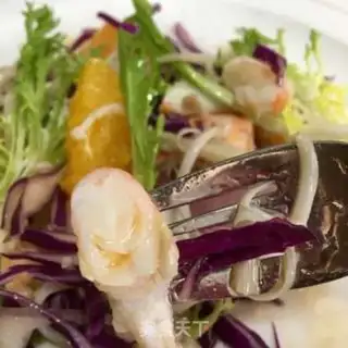 Make Shrimp fruit and vegetables salad step 14