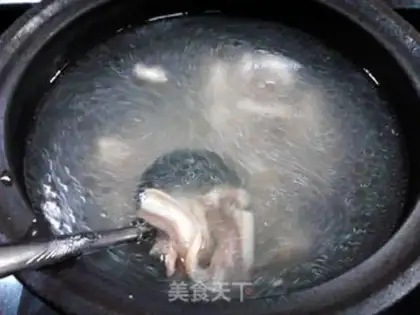 Make A sour fan of lamb step 5